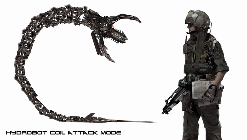 Illustration for article titled Terminator 4 Concept Art Shows Half Breed Robo Killers